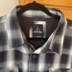 PrAna | thermal lined button down flannel